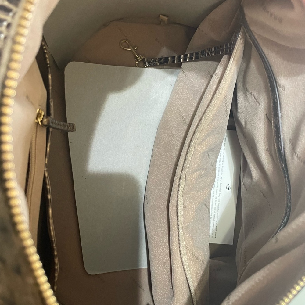 Brahmin  Duxbury Weekender Brindle Travel Bag with Structured Interior - Picture 3 of 4
